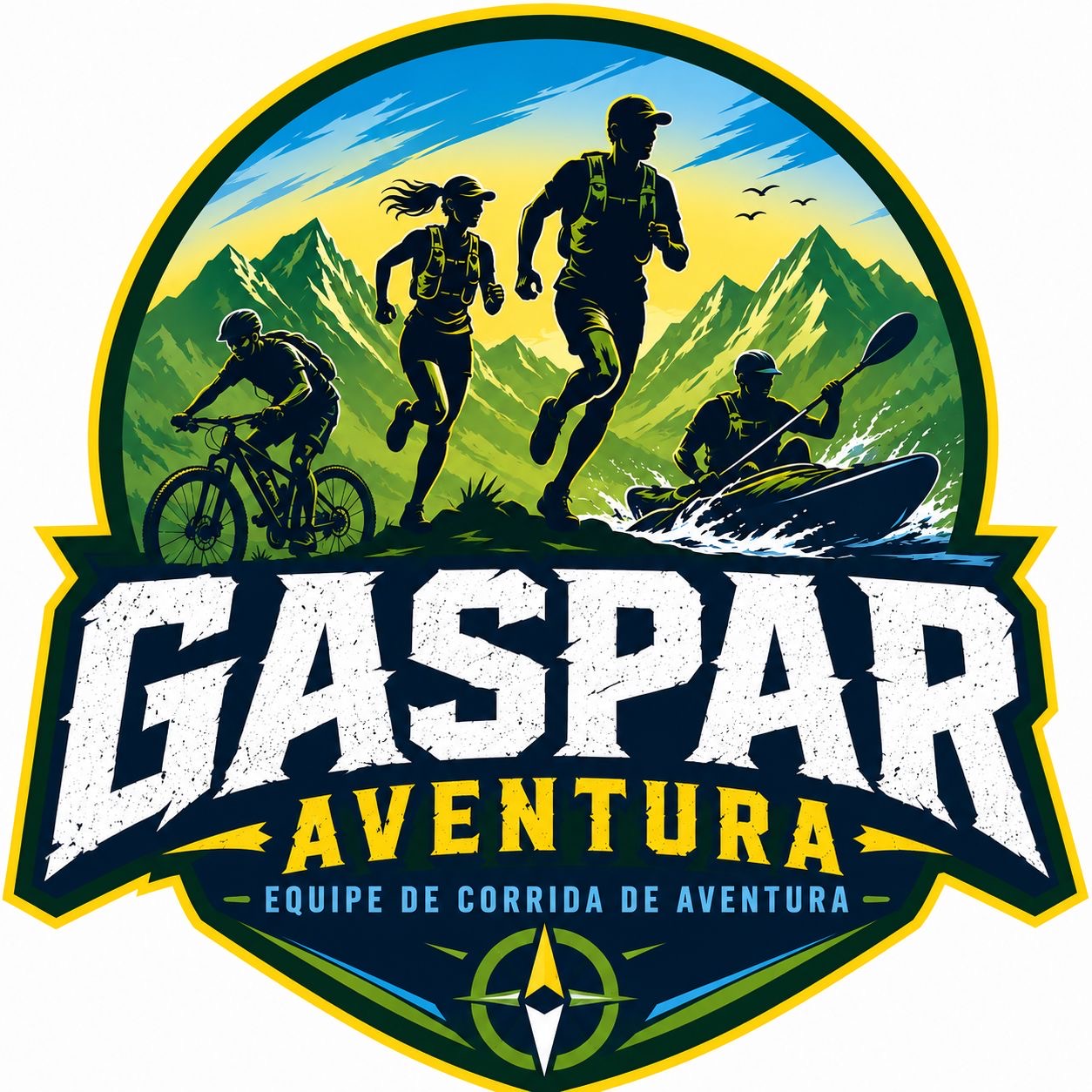 Logomarca da equipe Gaspar Aventura